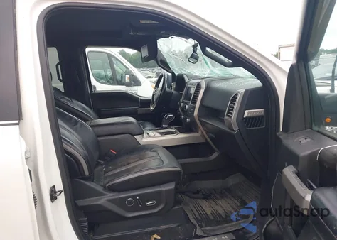 2018 Ford F-150 Platinum z USA, uszkodzony, nr VIN 1FTEW1E52JFD23737